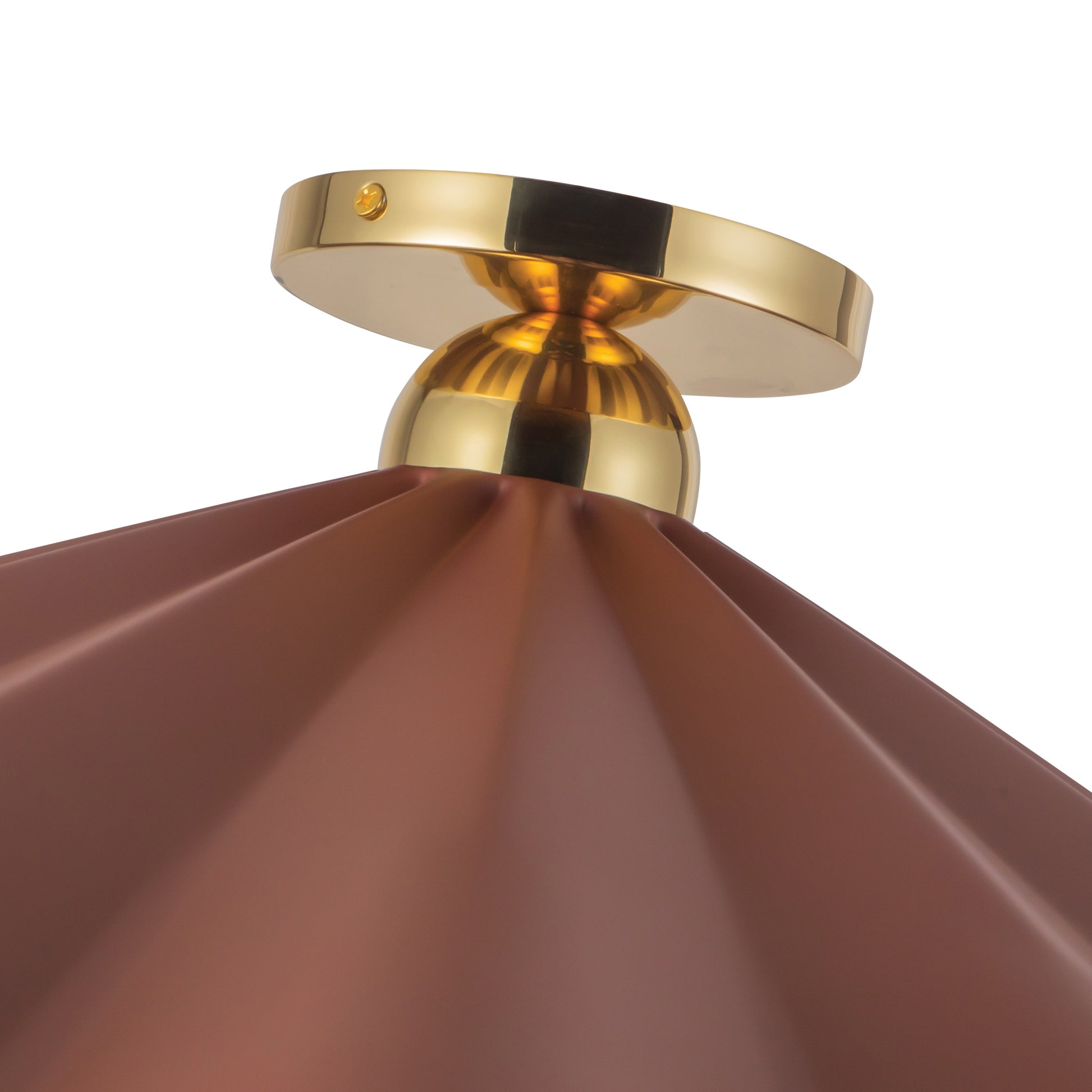 Furrow Semi-Flush Mount