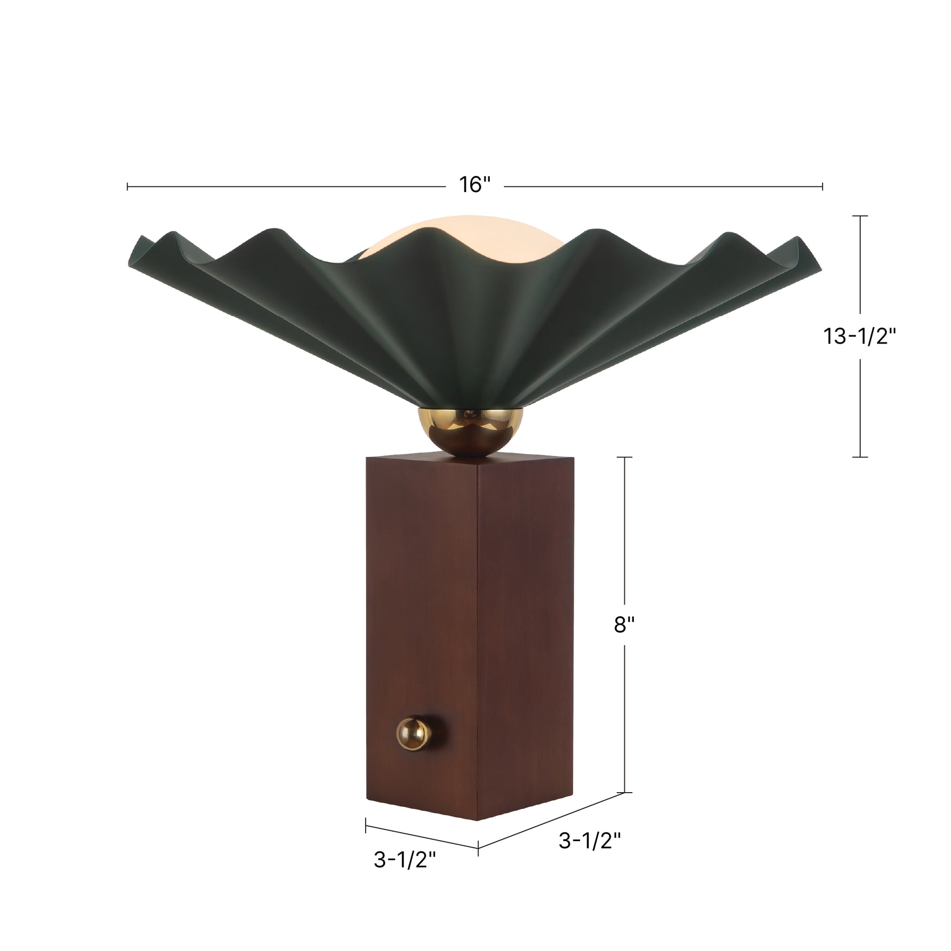 Furrow Table Lamp