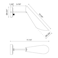 Gabriel Wall/Vanity Light