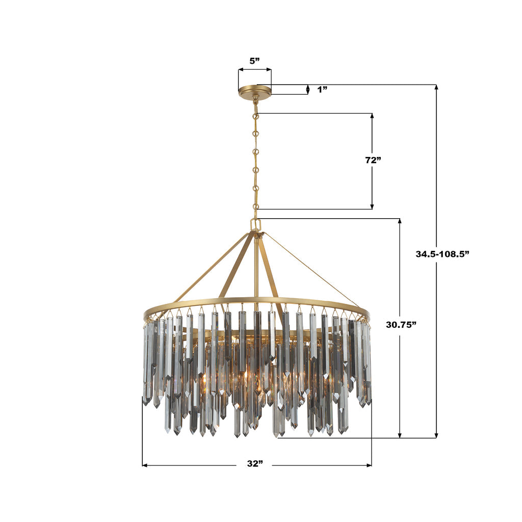 Gemma 32'' Chandelier