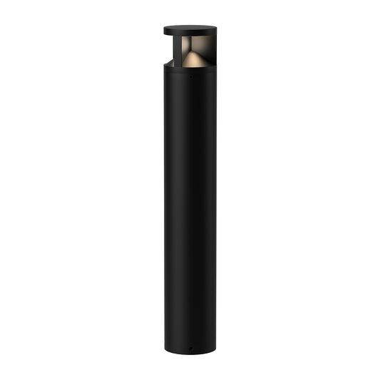 Glen 39-in Black LED Exterior Bollard