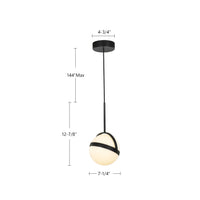 Globo 7-in LED Pendant