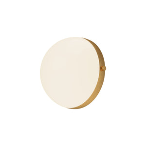 Globo 7-in Brushed Gold LED Wall/Vanity