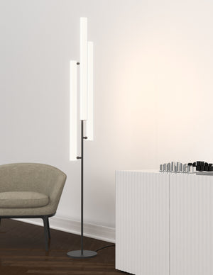 Gramercy Black LED Floor Lamp