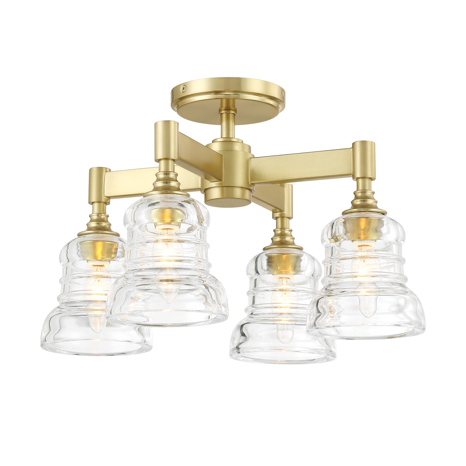 Gregory 17.25'' Semi Flush Mount