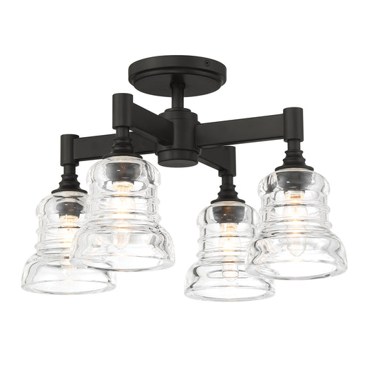 Gregory 17.25'' Semi Flush Mount