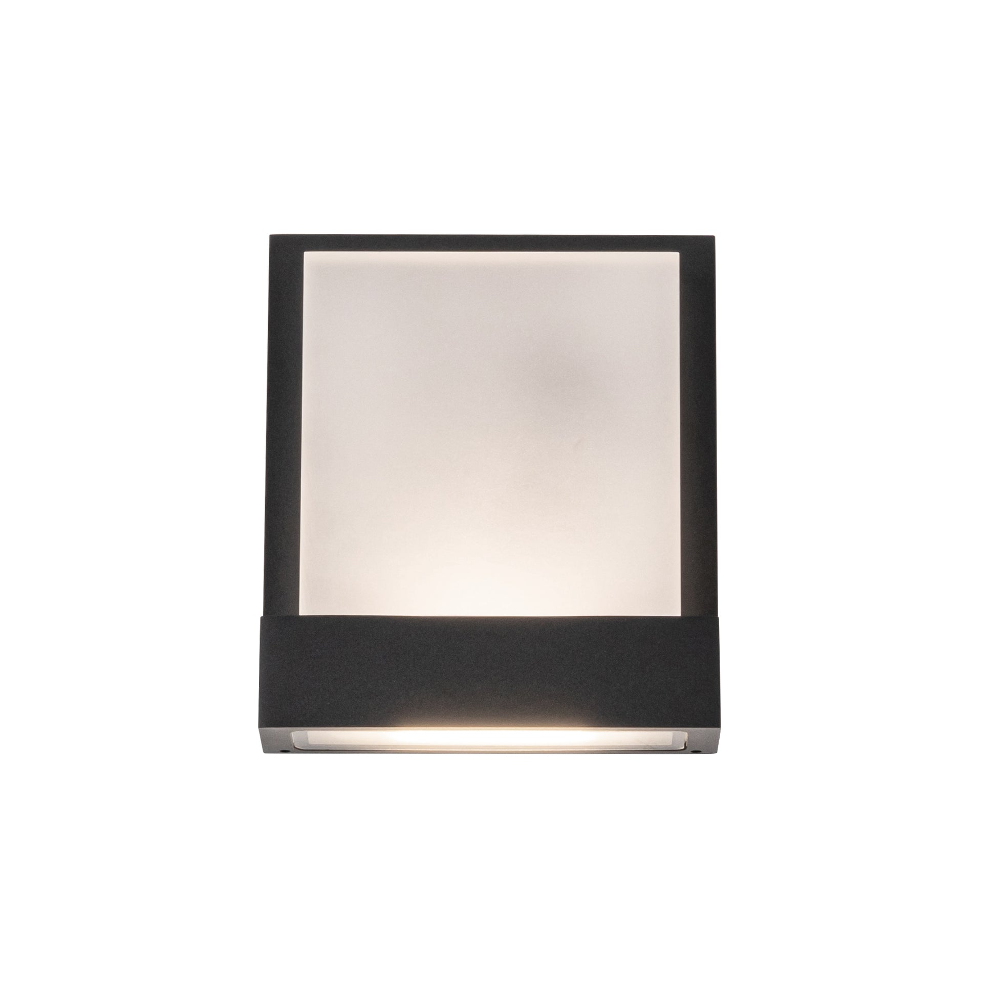 Guide 7-in Black LED All terior Wall