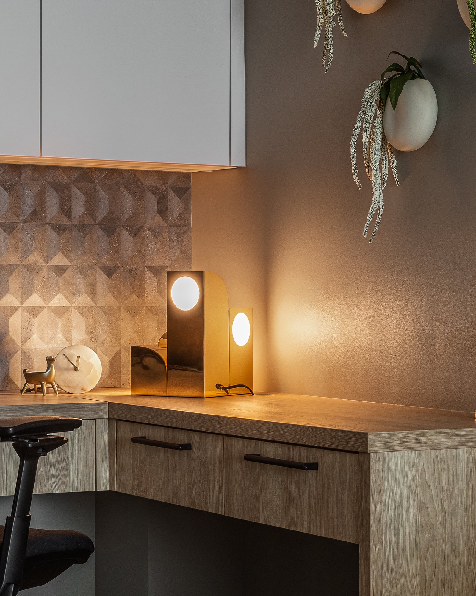 Gypsum 9-in Table Lamp