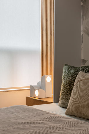 Gypsum 9-in Table Lamp