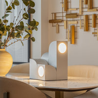 Gypsum Table Lamp