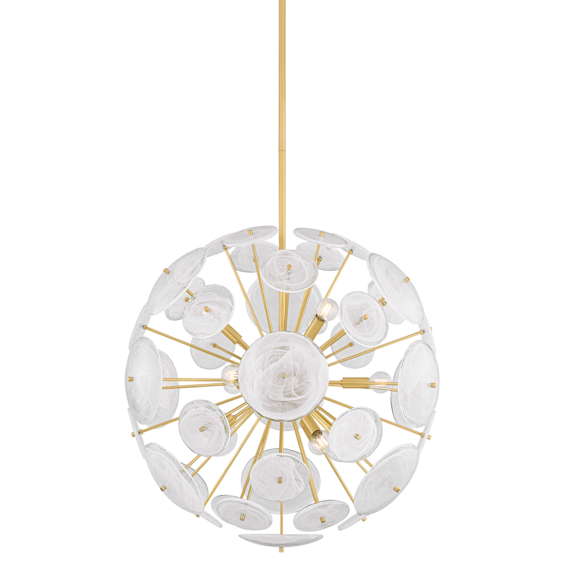 Mitzi TAMARA Chandelier in AGED BRASS