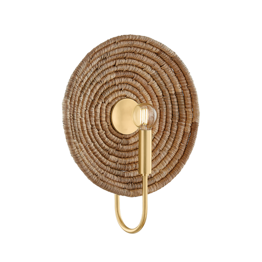 Mitzi ASHBY Wall Sconce in AGED BRASS