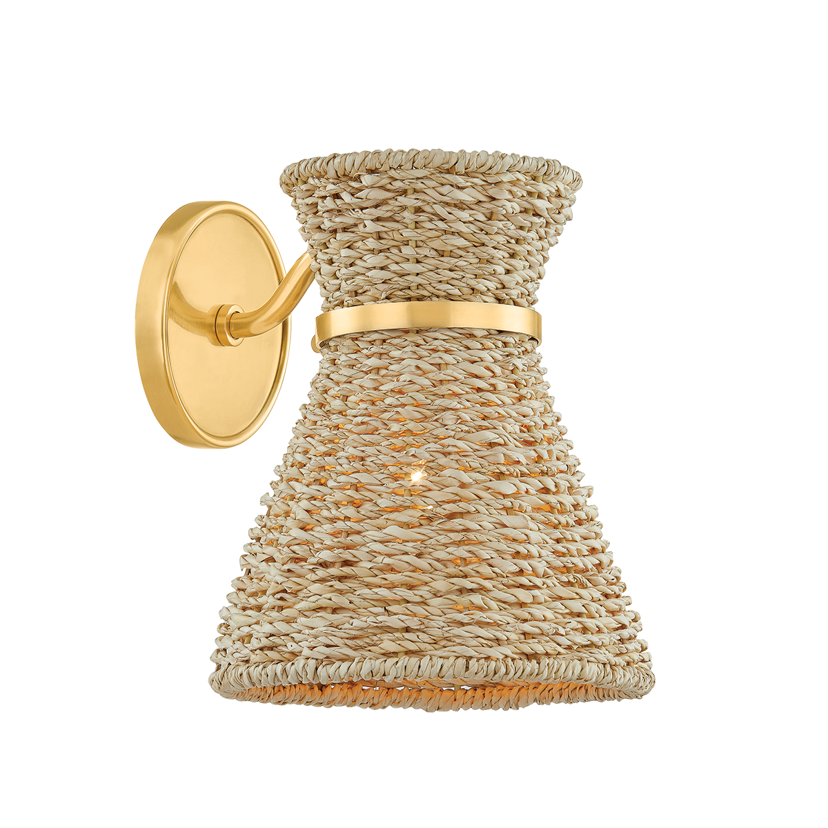 Mitzi JAMIE Wall Sconce in AGED BRASS