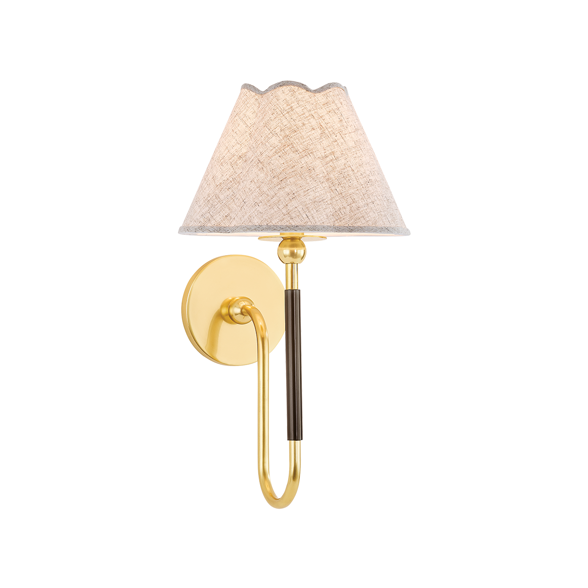 Mitzi JANIE Wall Sconce in AGED BRASS/TRUE BRONZE