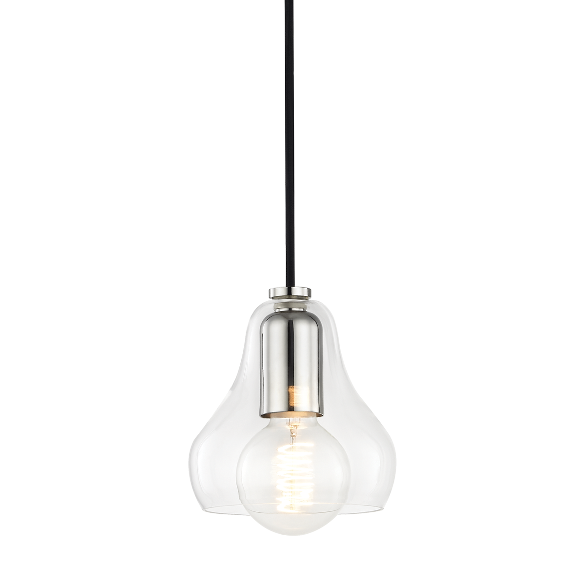 Mitzi Sadie Pendant in Polished Nickel