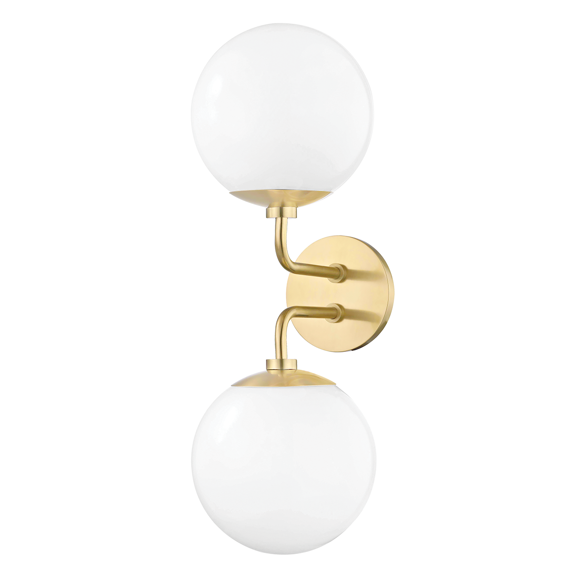 Mitzi Stella Wall Sconce in Aged Brass