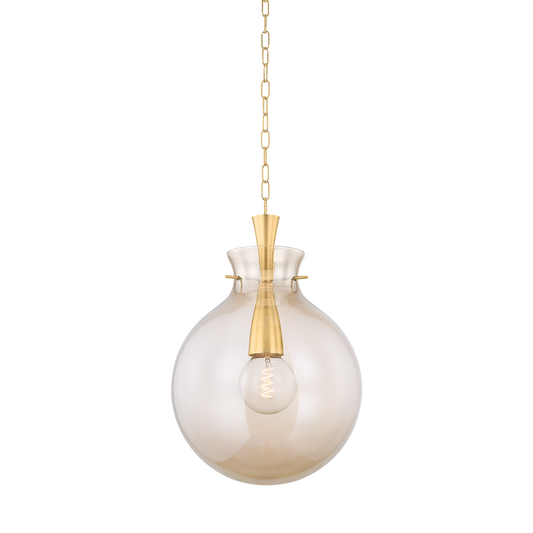 Mitzi Benita Pendant in AGED BRASS