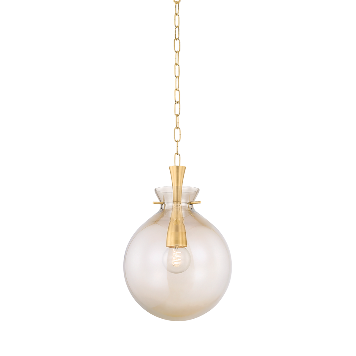 Mitzi Benita Pendant in AGED BRASS