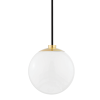 Mitzi Stella Pendant in Aged Brass
