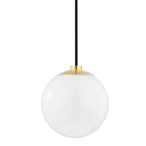 Mitzi Stella Pendant in Aged Brass