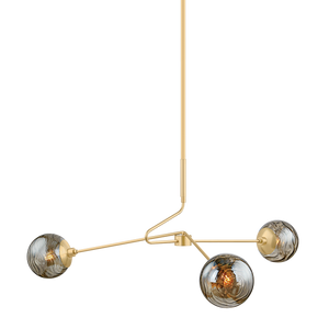 Mitzi Nyla Chandelier in AGED BRASS