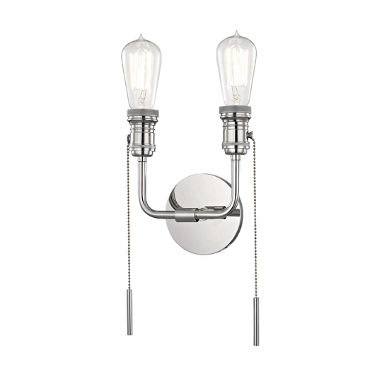 Mitzi Lexi Wall Sconce in Polished Nickel