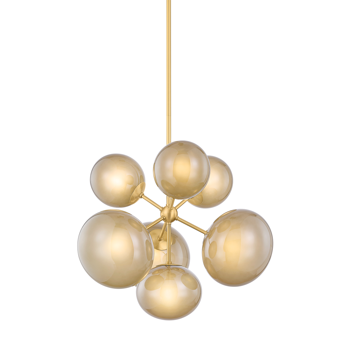 Mitzi Zaley Chandelier in AGED BRASS