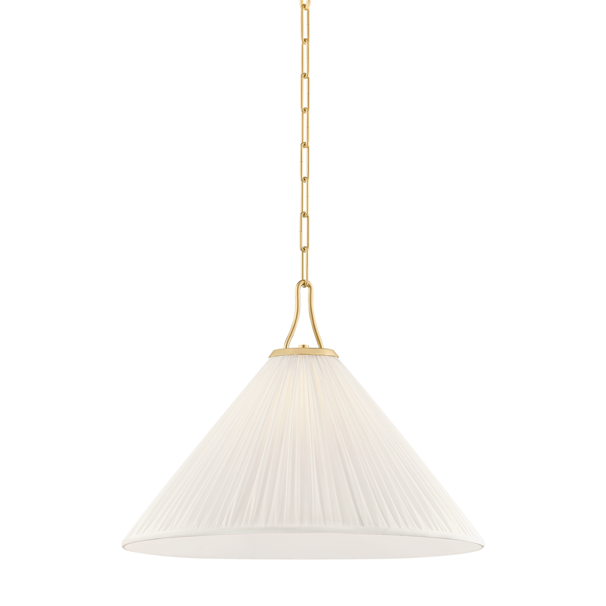 Mitzi Merida Pendant in AGED BRASS