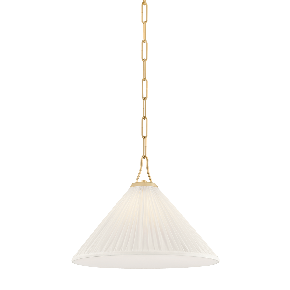 Mitzi Merida Pendant in AGED BRASS