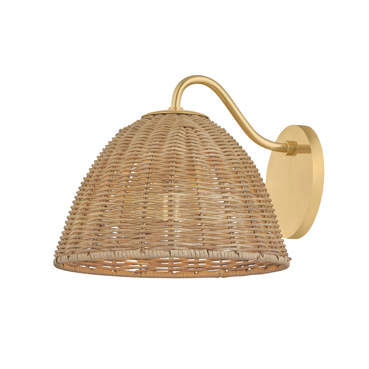 Mitzi Katniss Wall Sconce in AGED BRASS