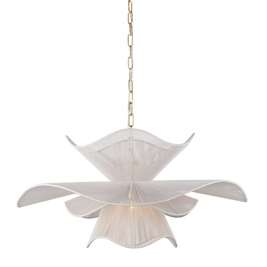 Mitzi AMANDA Chandelier in AGED BRASS