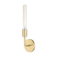 Mitzi Ava Wall Sconce in Aged Brass