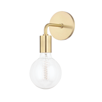Mitzi Ava Wall Sconce in Aged Brass