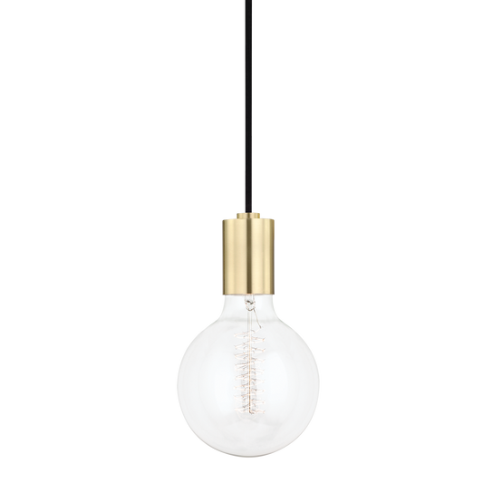 Mitzi Ava Pendant in Aged Brass