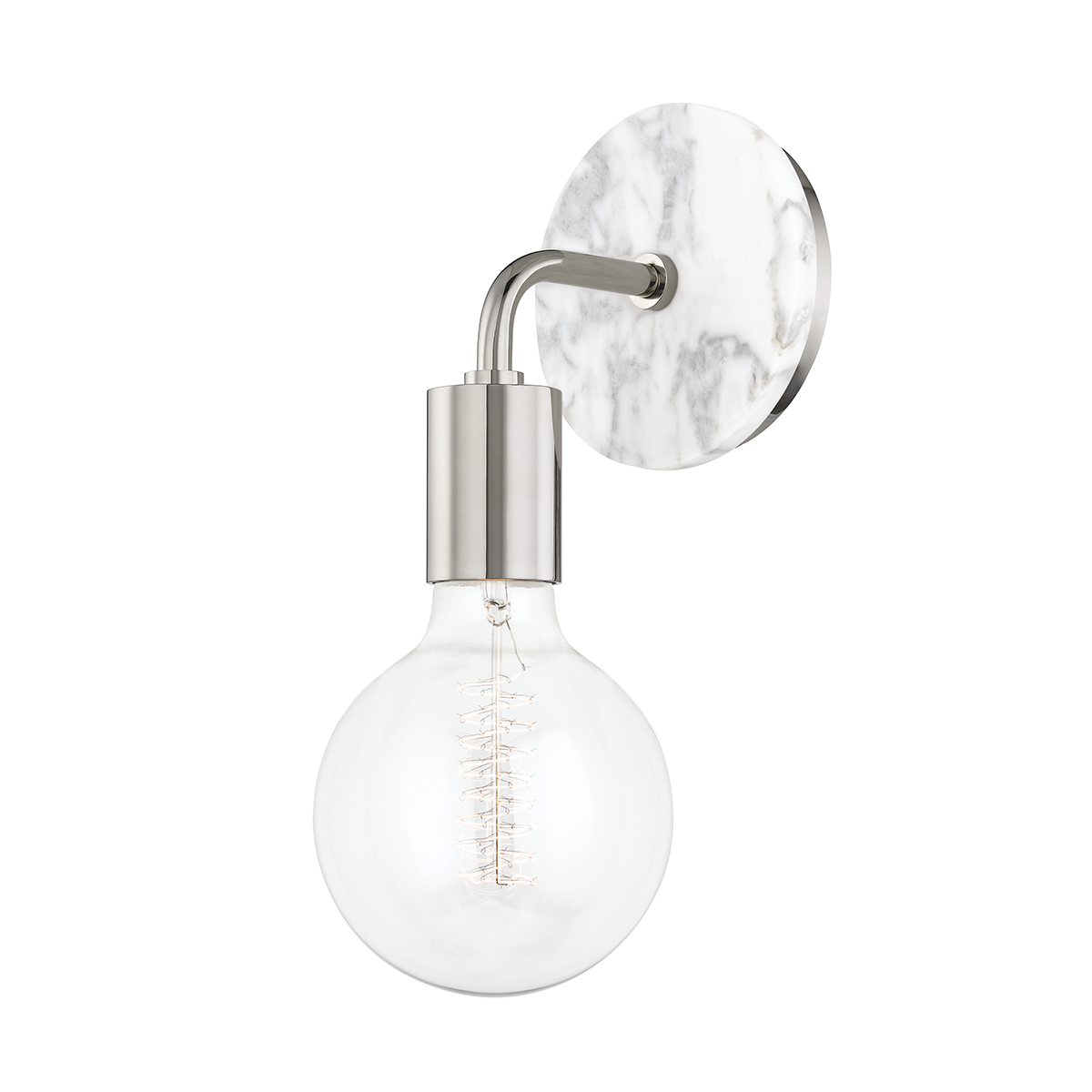 Mitzi Chloe Wall Sconce in Polished Nickel