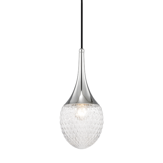 Mitzi Bella Pendant in Polished Nickel