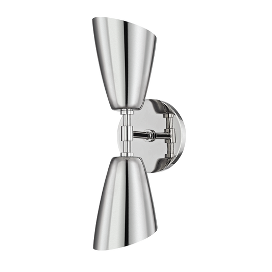 Mitzi Kai Wall Sconce in Polished Nickel