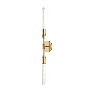 Mitzi Tara Wall Sconce in Aged Brass