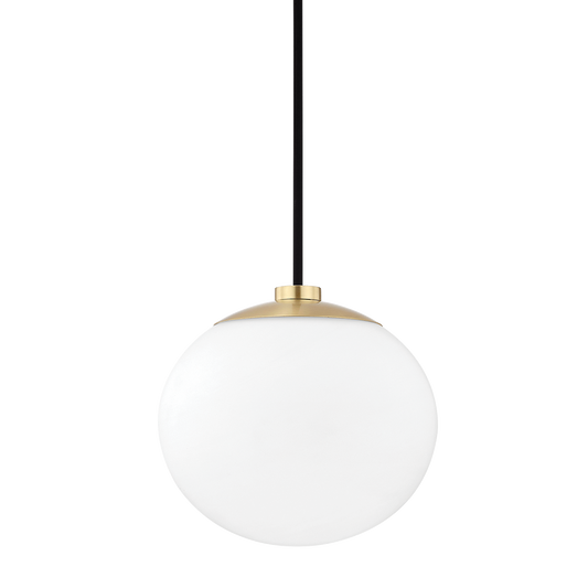Mitzi Estee Pendant in Aged Brass