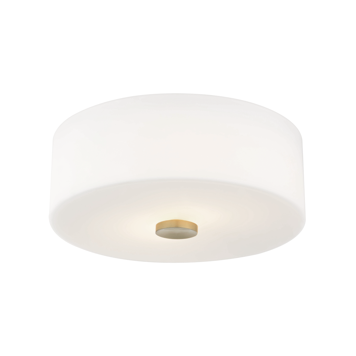 Mitzi Sophie Flush Mount in Aged Brass