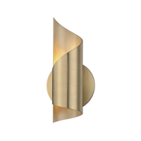 Mitzi Evie Wall Sconce in Aged Brass