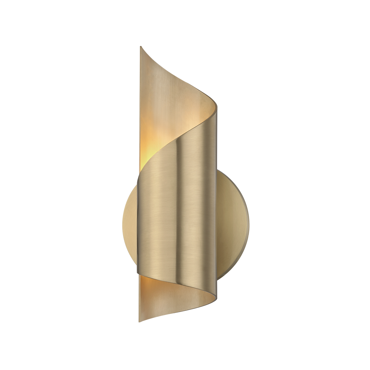 Mitzi Evie Wall Sconce in Aged Brass