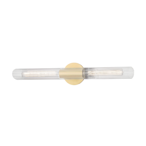 Mitzi Cecily Wall Sconce in Aged Brass