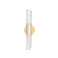 Mitzi Cecily Wall Sconce in Aged Brass