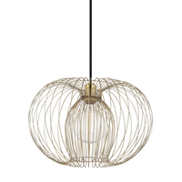 Mitzi Jasmine Pendant in Polished Brass