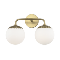 Mitzi Paige Bath and Vanity in Aged Brass