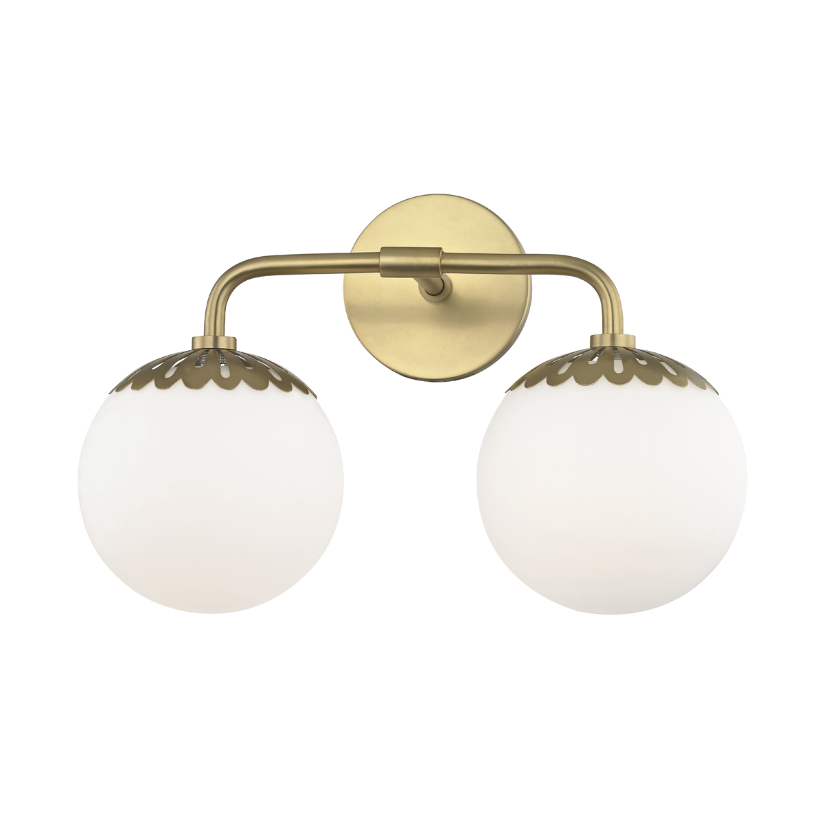 Mitzi Paige Bath and Vanity in Aged Brass