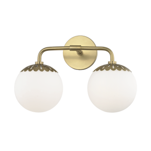 Mitzi Paige Bath and Vanity in Aged Brass