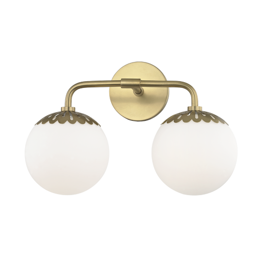 Mitzi Paige Bath and Vanity in Aged Brass