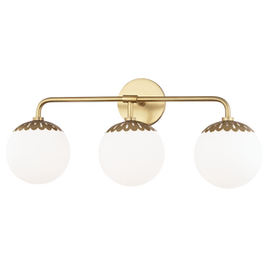 Mitzi Paige Bath and Vanity in Aged Brass